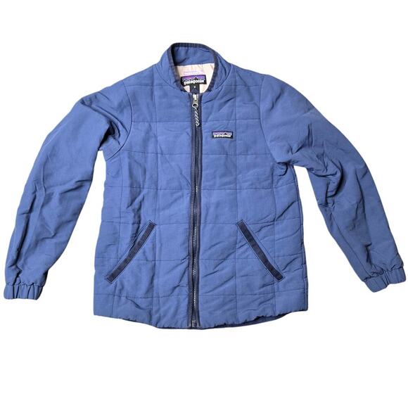 Patagonia Girl's Quilted Bomber Shacket Size: M